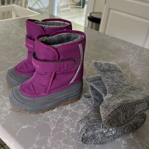 Toddlers' Size 8 LLBean Northwoods Boots Never Worn